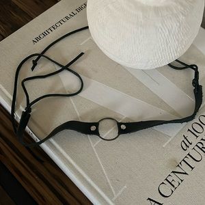 Super soft handmade leather choker